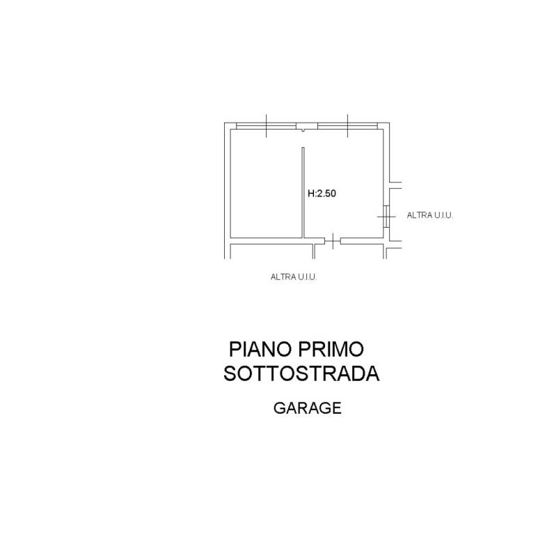 PLAN GARAGE