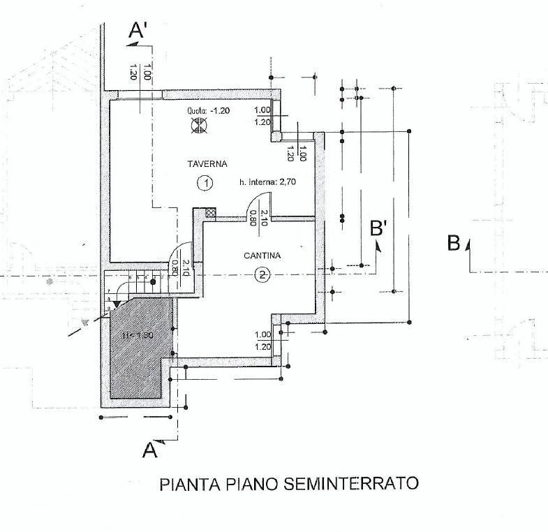 piano seminterrato