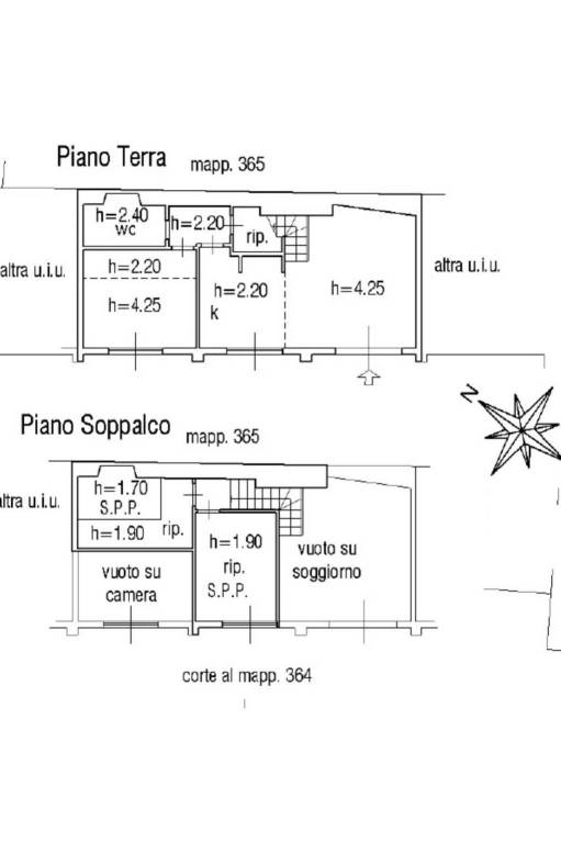 Planimetria appartamento Milano via Casale 7 - Fot