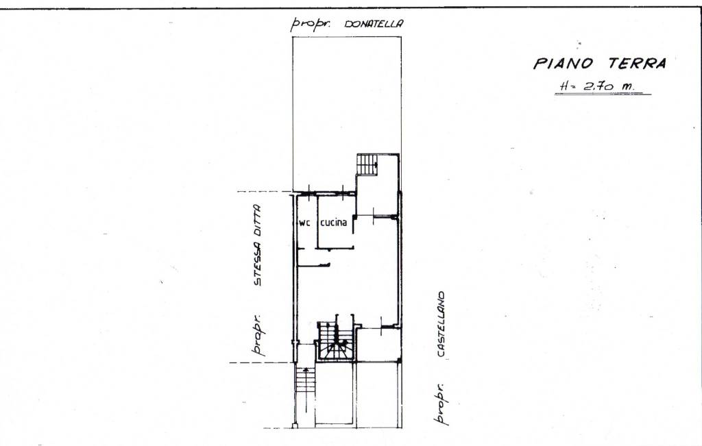 Plan. piano terra - 1