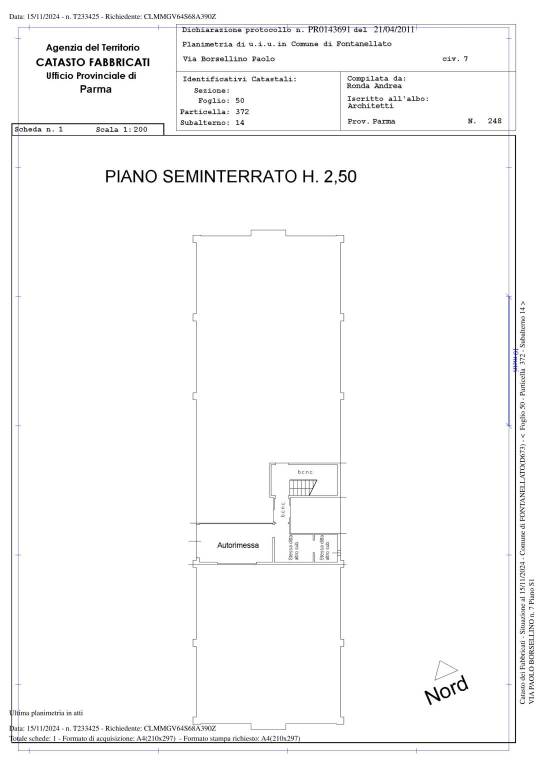 planimetria box 1