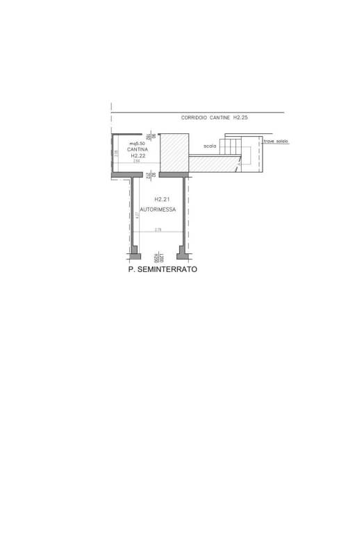 planimetria cantina e autorimessa 1