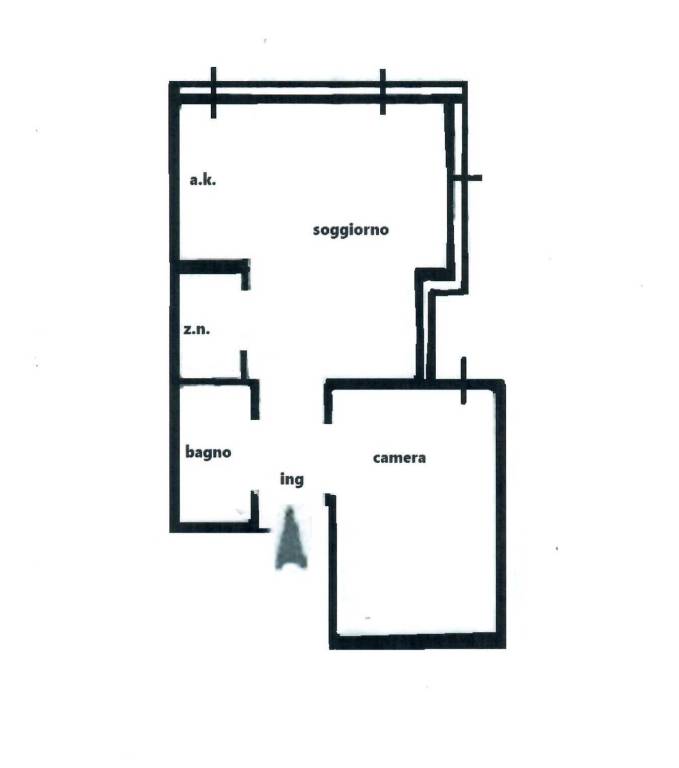 PLAN  VIA MONTENERO 31 MANSARDA