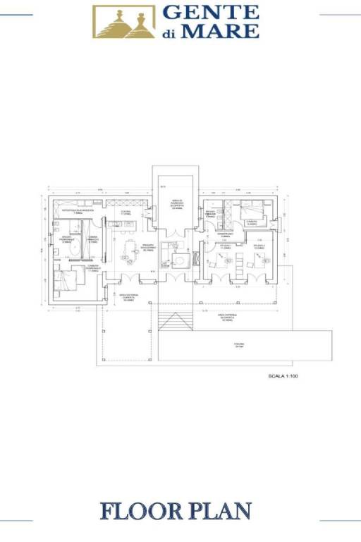 Villa Perla di Avola floor plan