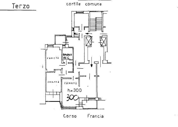 PLANIMETRIA CORSO FRANCIA 35