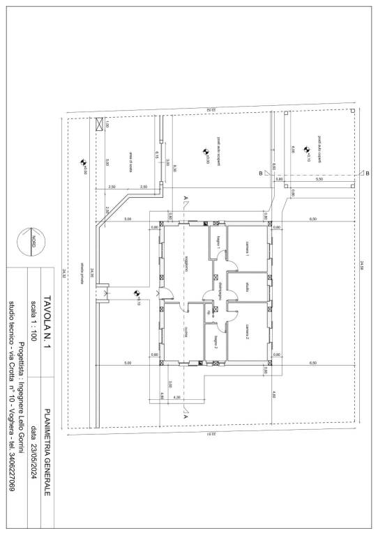 Tavola 1 (Planimetria Generale) 1