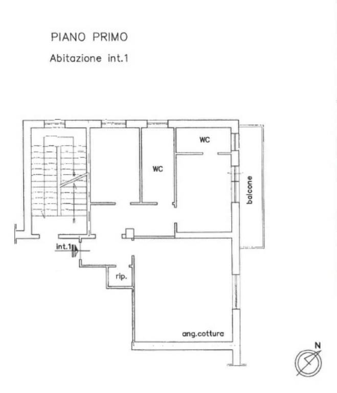 planimetria primo piano 