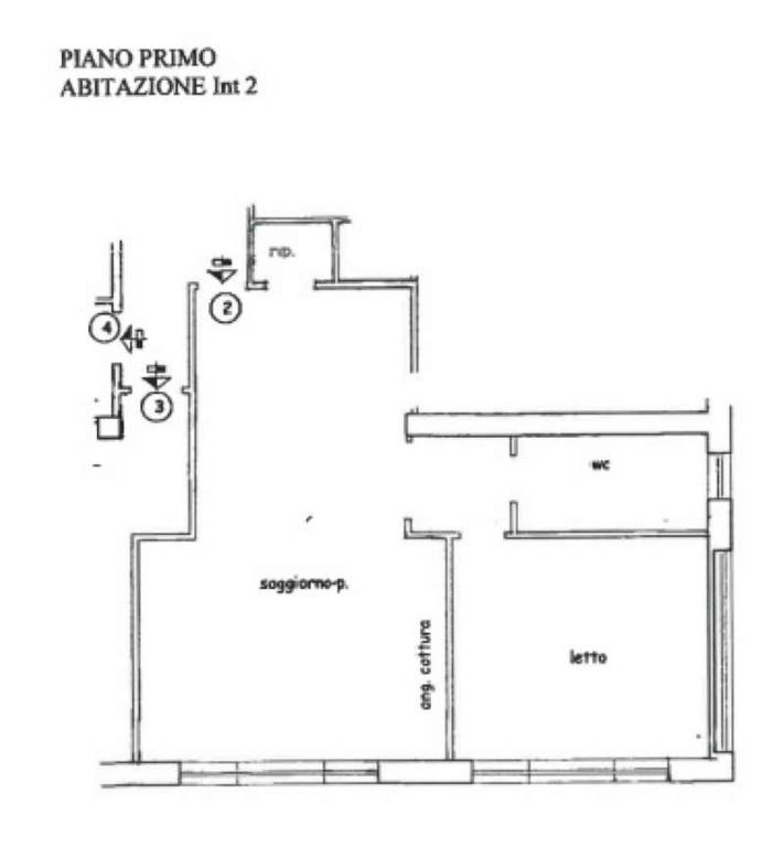 planimetria primo piano