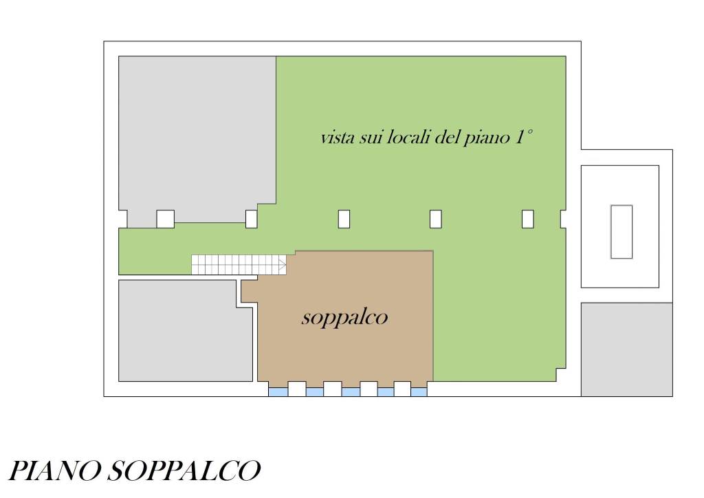 2 - planimetria piano soppalco