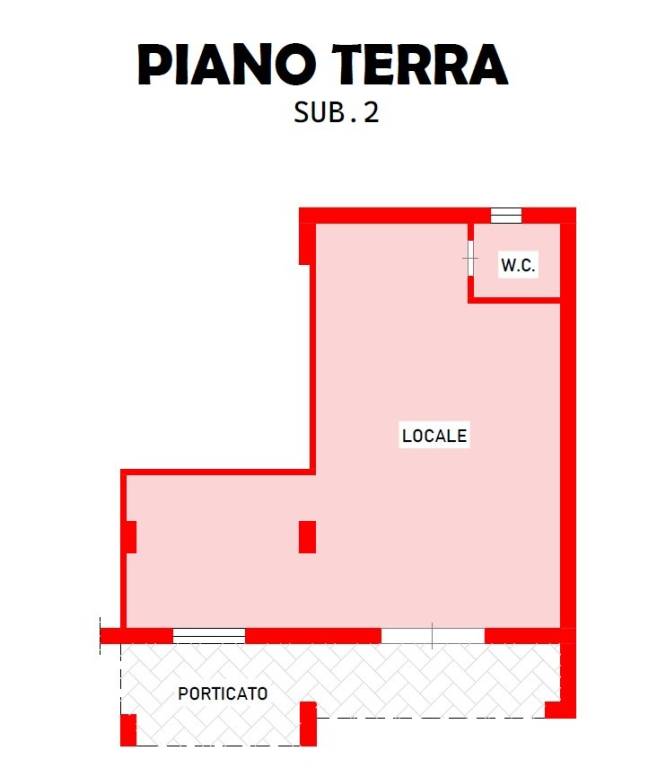 PLANIMETRIA PIANO TERRA BELMONTE  SUB.2