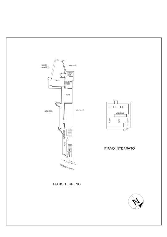 PLANIMETRIA SCALA 1-200 1