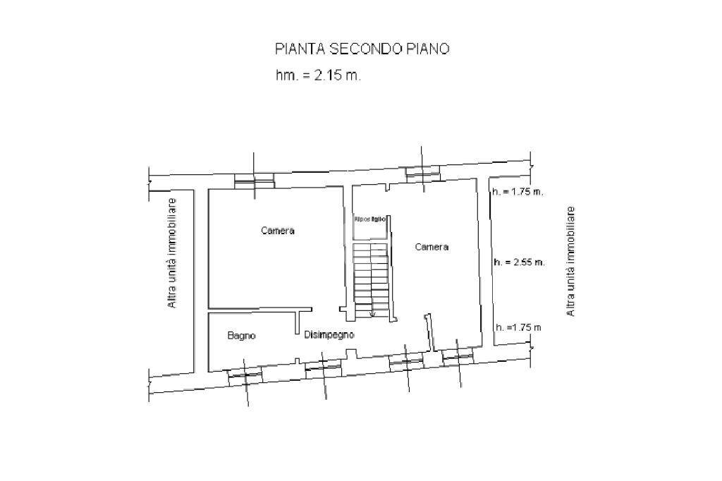 Planimetria Secondo Piano