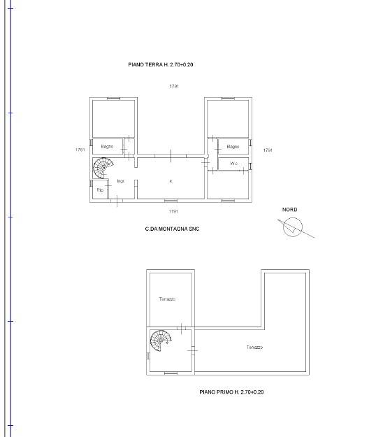 planimetria terra e terrazza