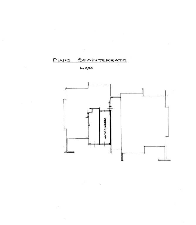 planimetria autorimessa