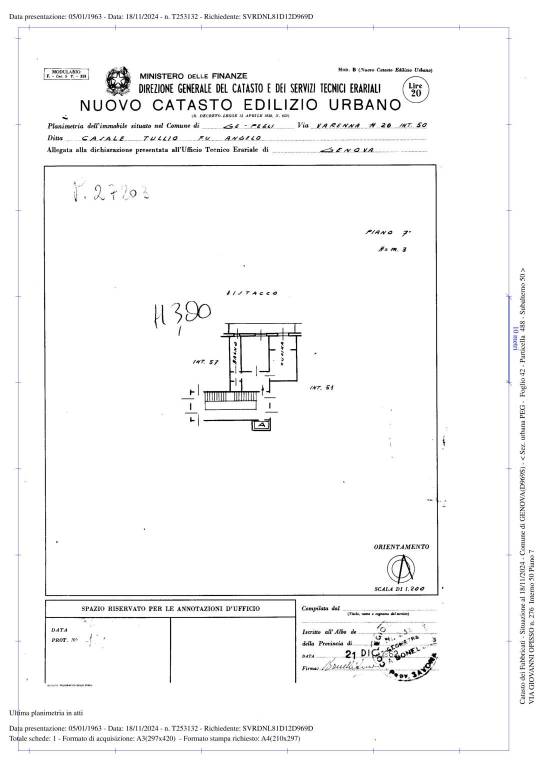 plan via G. Opisso Proposta n° 27 1