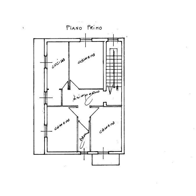 PLN CATASTALE INTERNO 2 PRIMO PIANO via ugolino di