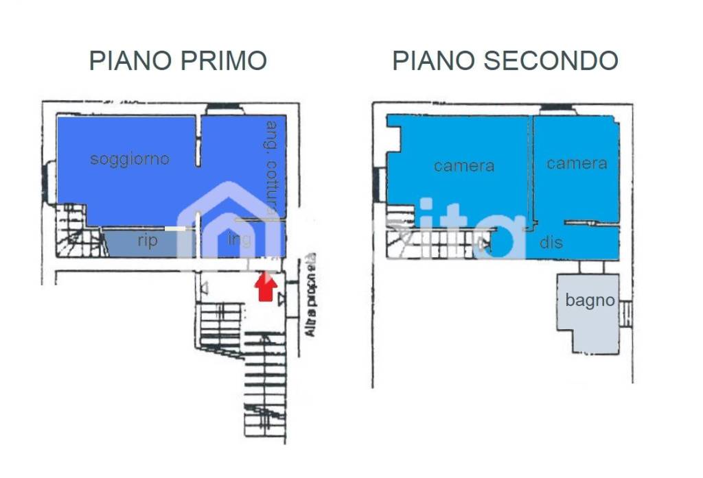 11 Piano primo e secondo