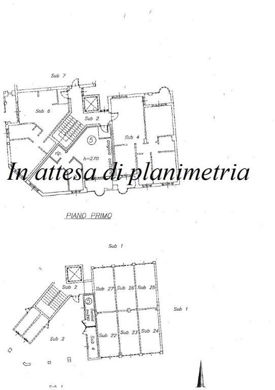 Planimetria pubblicità