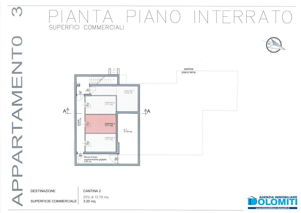 App 3 Casa Nora Interrato 2 