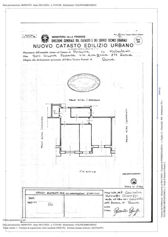 Planimetria Pomezia 1