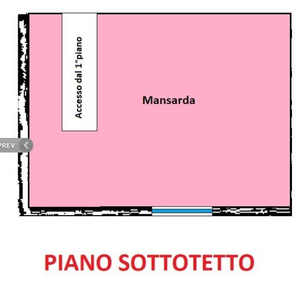 Planimetria piano secondo