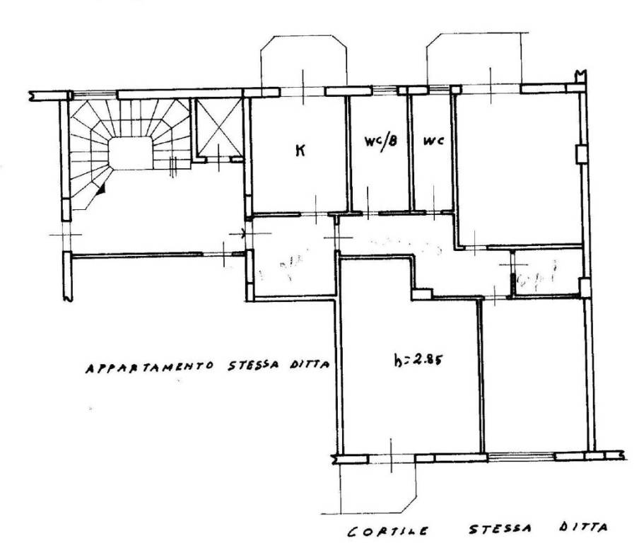 planimetria Rometta