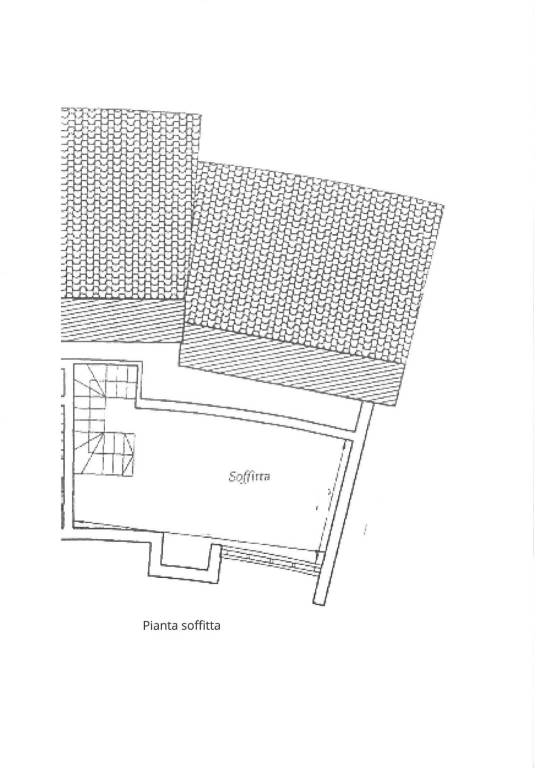 planimetria pubblicità soffitta