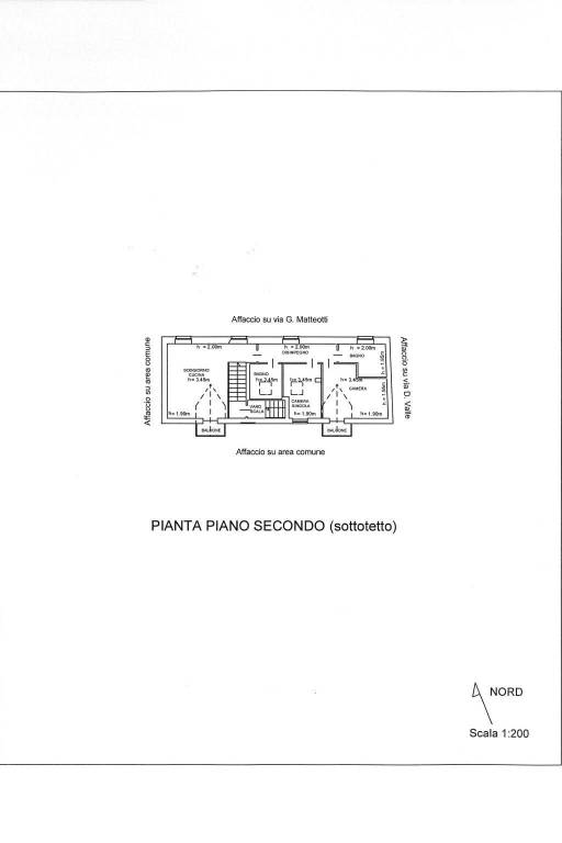 Planimetria Trilocale San Maurizio 1