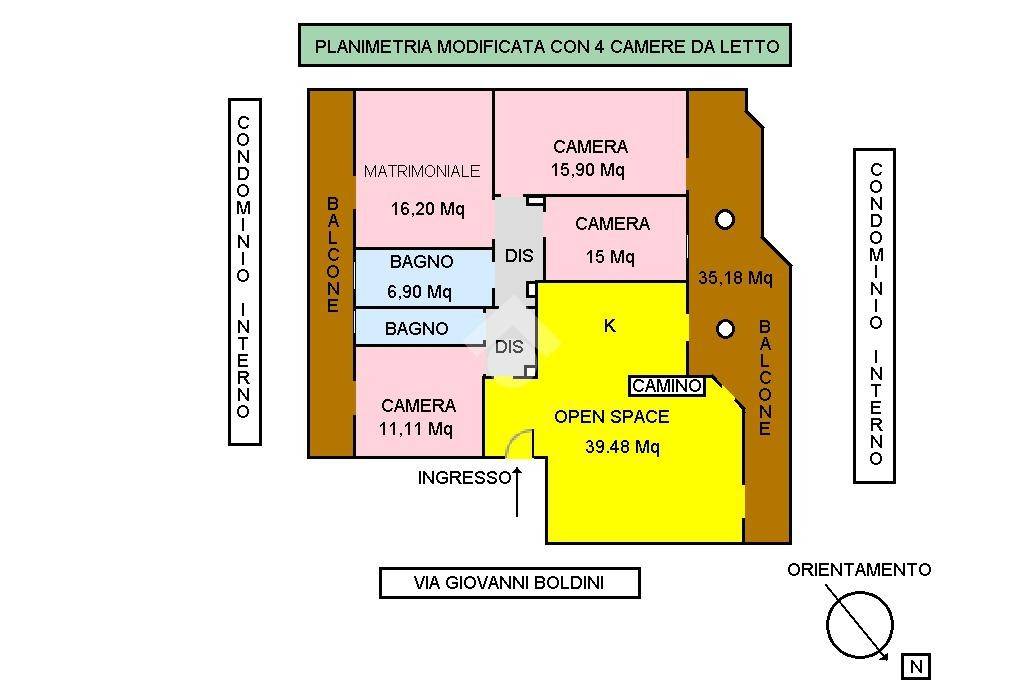 PLANIMETRIA MODIFICATA