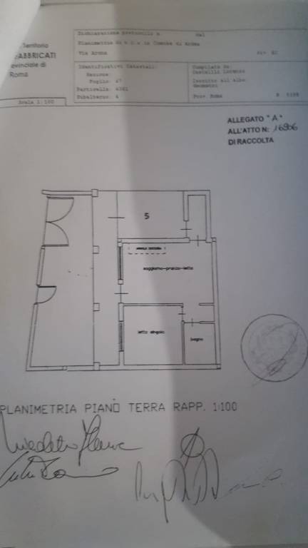 Planimetria Appartamento 