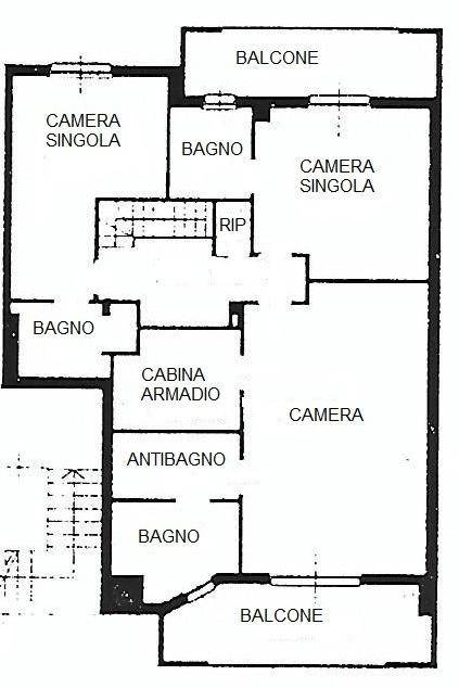 scheda catastale appartamento 2° piano