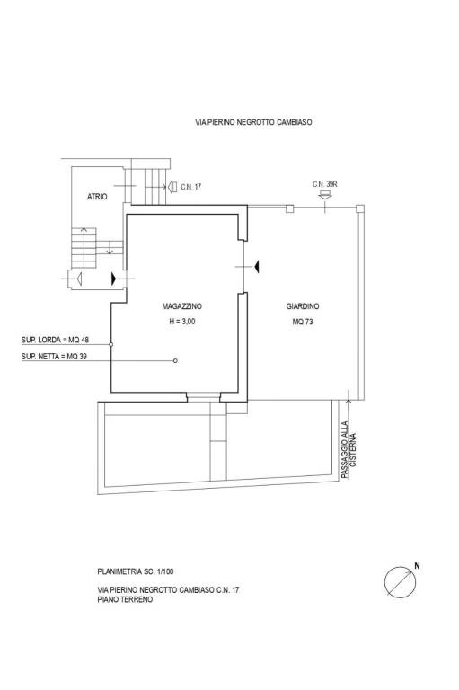 MAGAZZINO/BOX-GIARDINO/POSTI AUTO