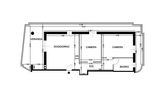 Planimetria 1° piano