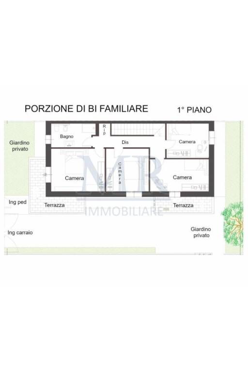 Primo piano porzione di bifamiliare