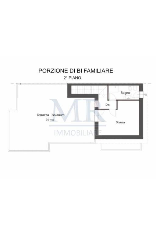 Secondo piano porzione di bifamiliare