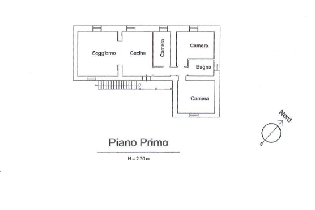 planimetria piano primo