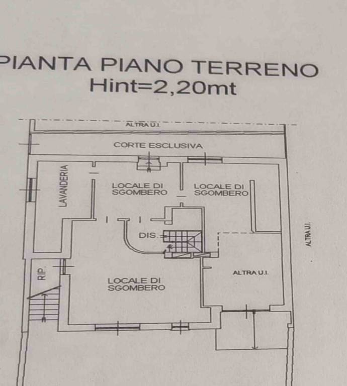 plan piano terra