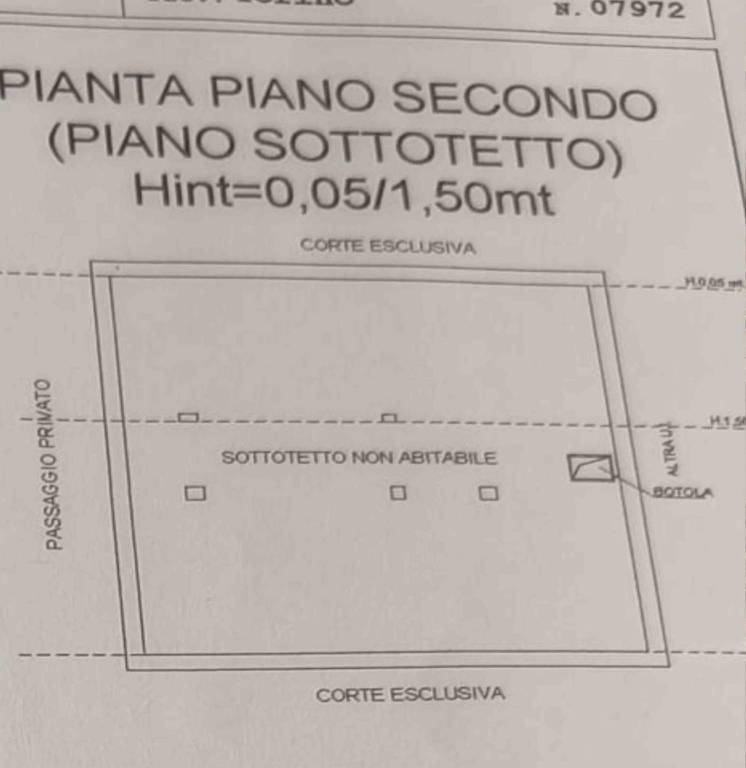 plan sottotetto