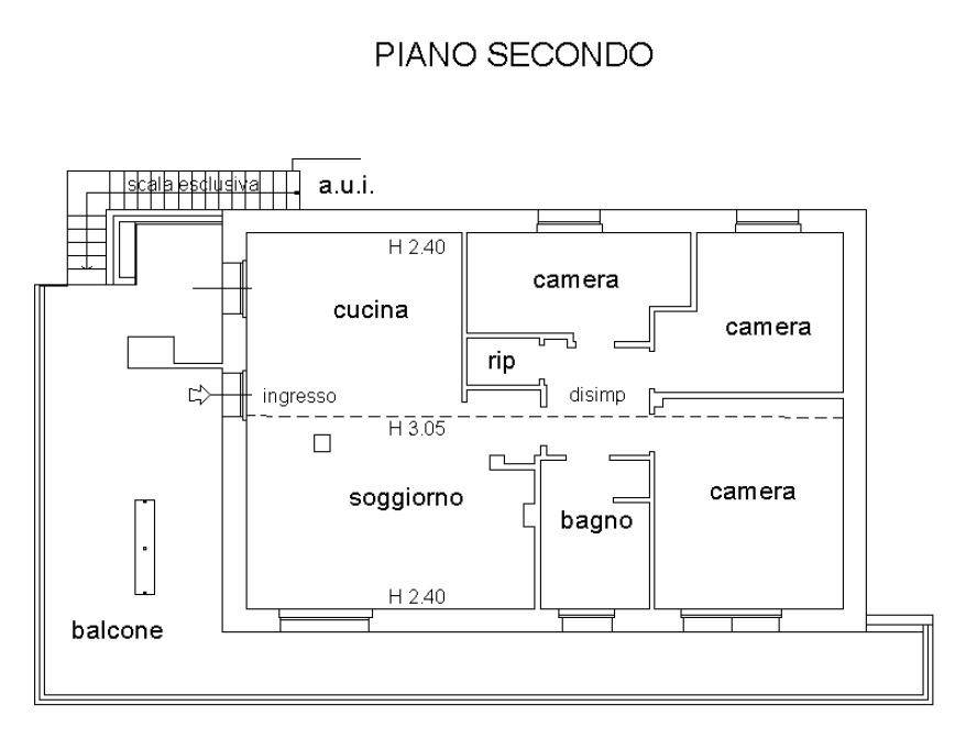 piano secondo