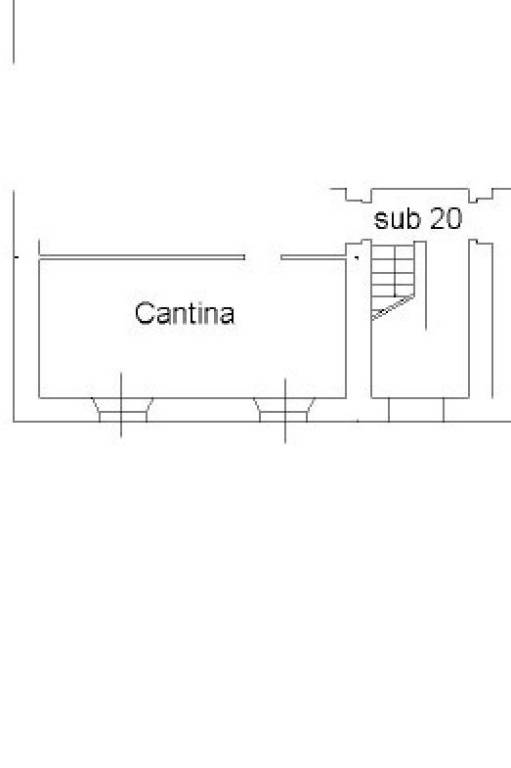 Plan catastale cantina