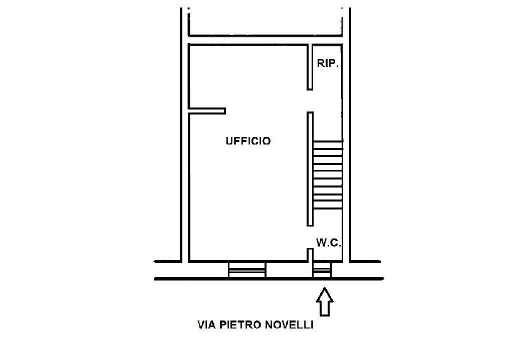 Pianta Via P Novelli Ufficio