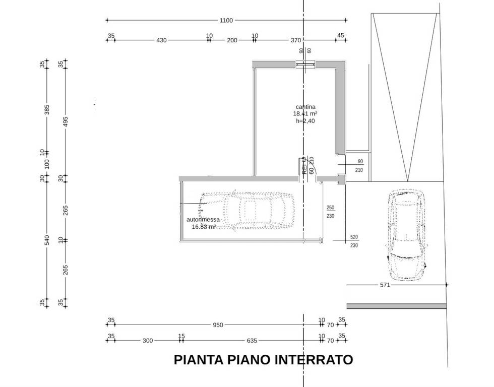 0 plan interrato