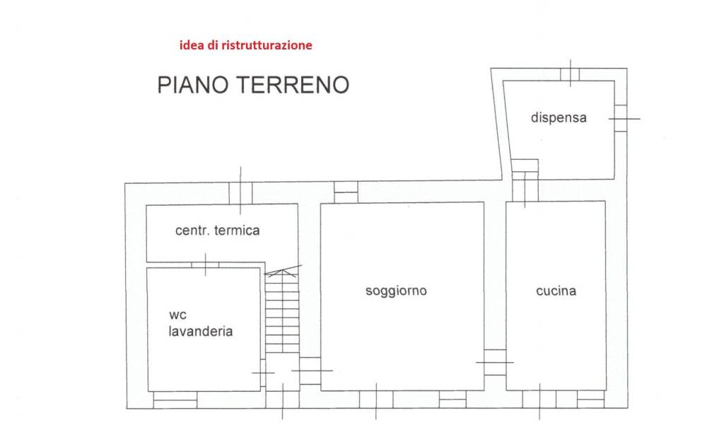 piano terra ristrutturazione