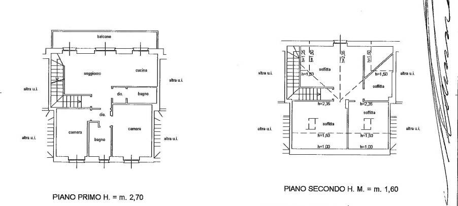 Piano primo e secondo