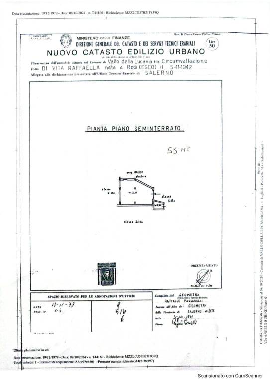 locale seminterrato Lella 55mq 2