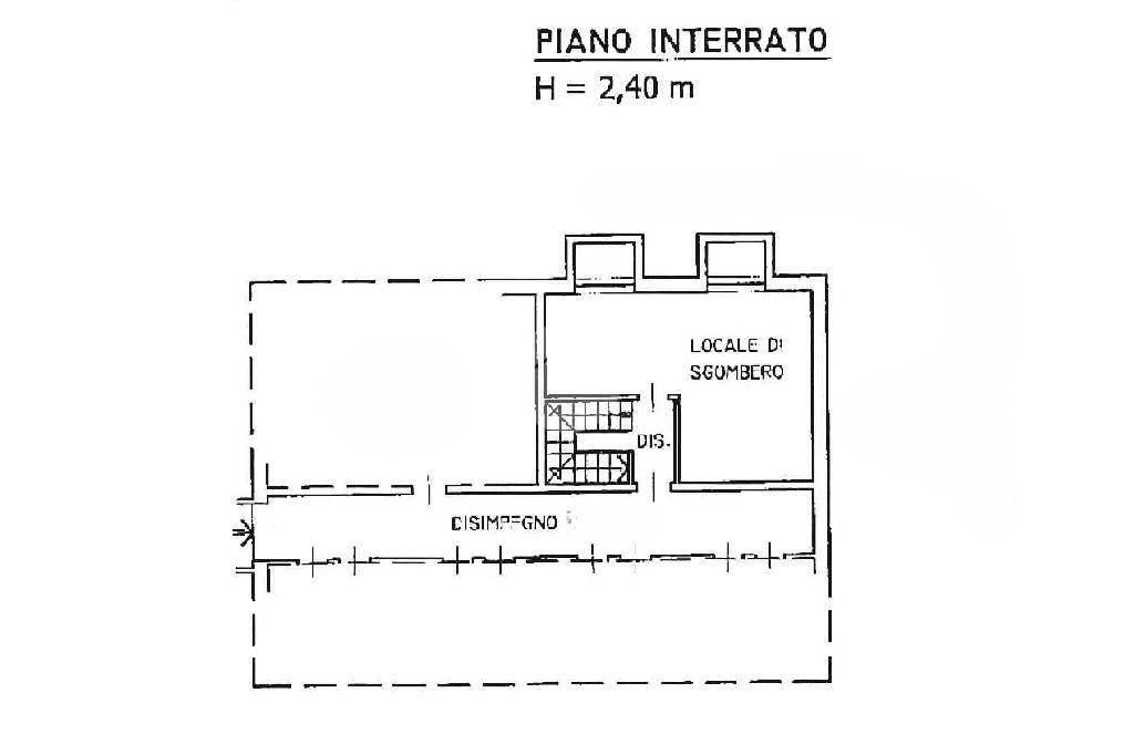 PLANIMETRIA PIANO INTERRATO