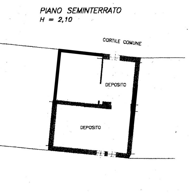 planimetria SESTO ULTERIANO cantina