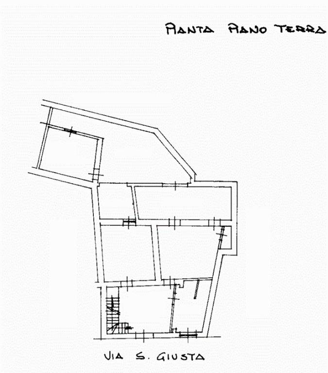 Planimetria - Via Santa Giusta, Uta - PT