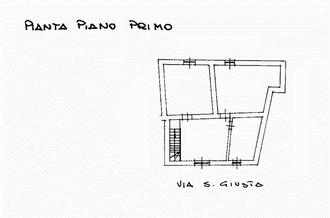 Planimetria - Via Santa Giusta, Uta - 1P