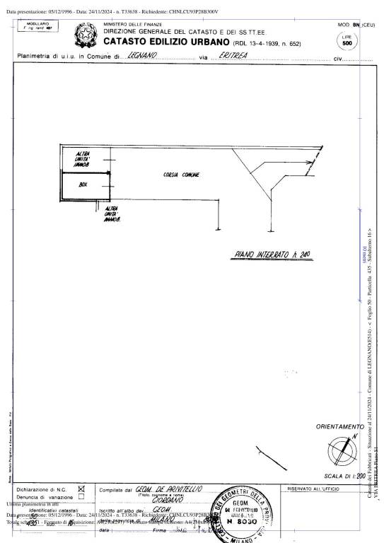 Planimetria box 1